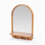 Arc Wall Mirror - Natural