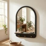 Arc Wall Mirror - Black