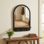 Arc Wall Mirror - Black