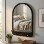 Arc Wall Mirror - Black