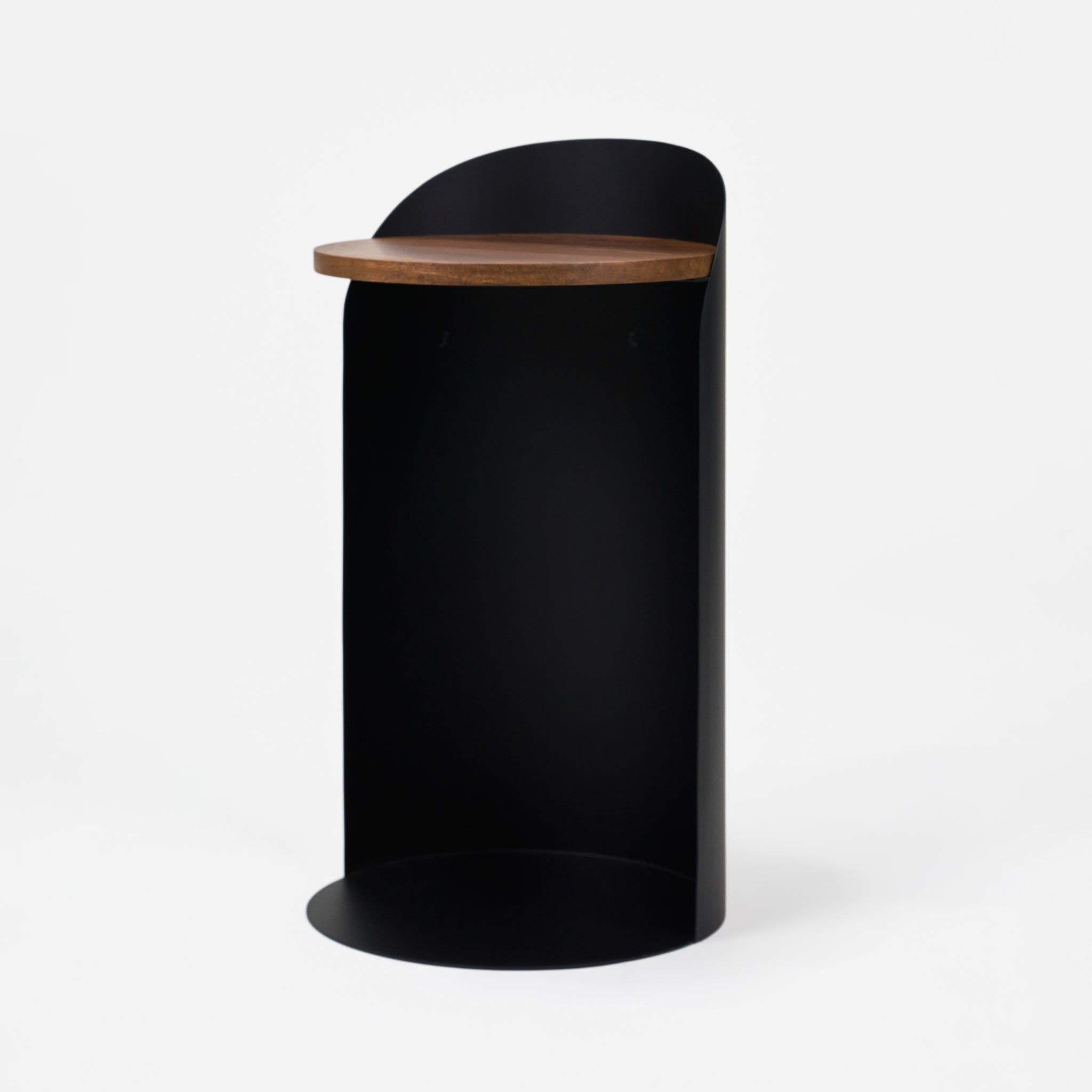 Tia Metal Side Table - Black - Image 5