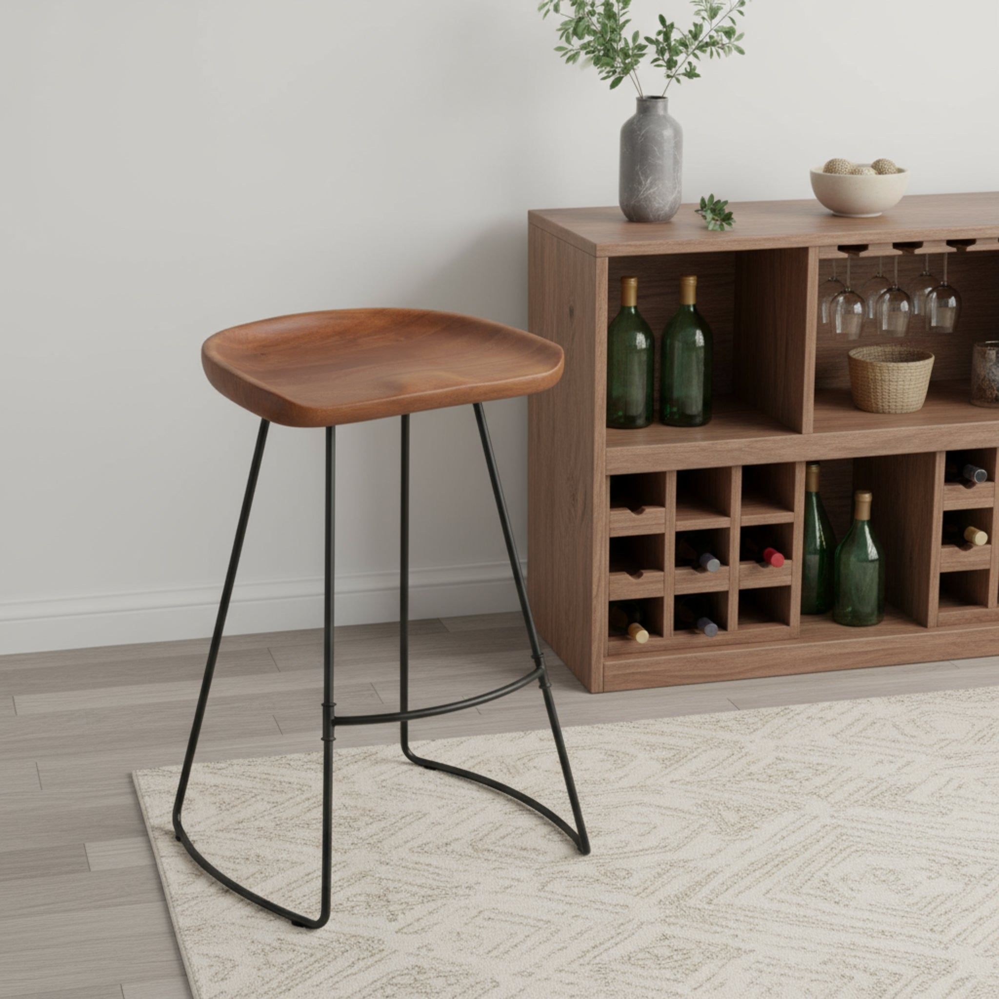 Toby Bar Stool - Walnut - Image 2