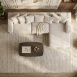 Corvelis 3-Seater FabricRight Corner - Beige
