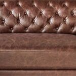 Bravorique 4-Seater Faux Leather Left Corner Sofa - Brown