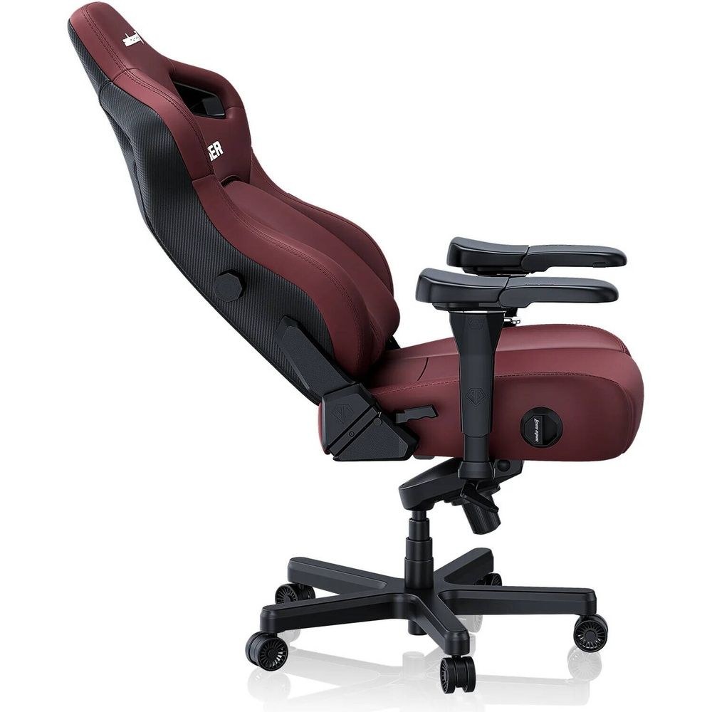 AndaSeat Kaiser 4 XL Gaming Chair - Premium PVC Leather, Classic Maroon - Image 5
