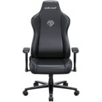 AndaSeat Novis XL Gaming Chair - Premium PVC Leather, Elegant Black