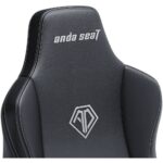 AndaSeat Novis XL Gaming Chair - Premium PVC Leather, Elegant Black