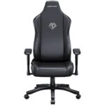 AndaSeat Novis Large Gaming Chair - Premium PVC Leather, Elegant Black