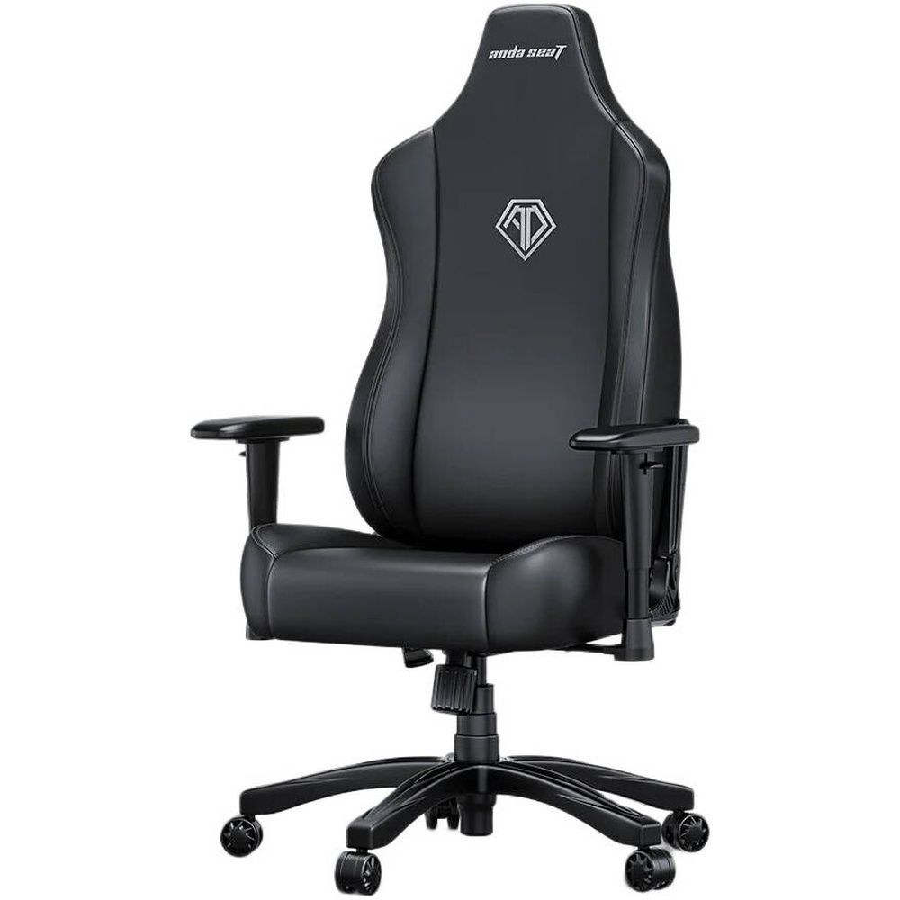 AndaSeat Novis Large Gaming Chair - Premium PVC Leather, Elegant Black - Image 5