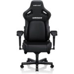 AndaSeat Kaiser 4 XL Gaming Chair - Premium PVC Leather, Elegant Black