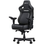 AndaSeat Kaiser 4 XL Gaming Chair - Premium PVC Leather, Elegant Black
