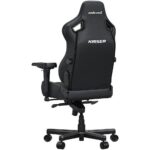 AndaSeat Kaiser 4 XL Gaming Chair - Premium PVC Leather, Elegant Black