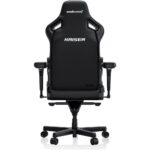 AndaSeat Kaiser 4 XL Gaming Chair - Premium PVC Leather, Elegant Black