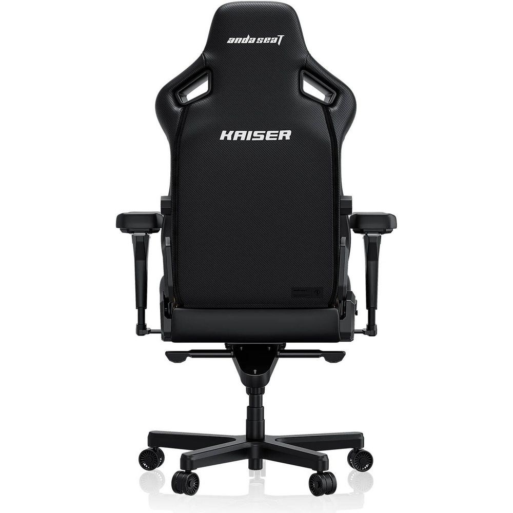 AndaSeat Kaiser 4 XL Gaming Chair - Premium PVC Leather, Elegant Black - Image 4