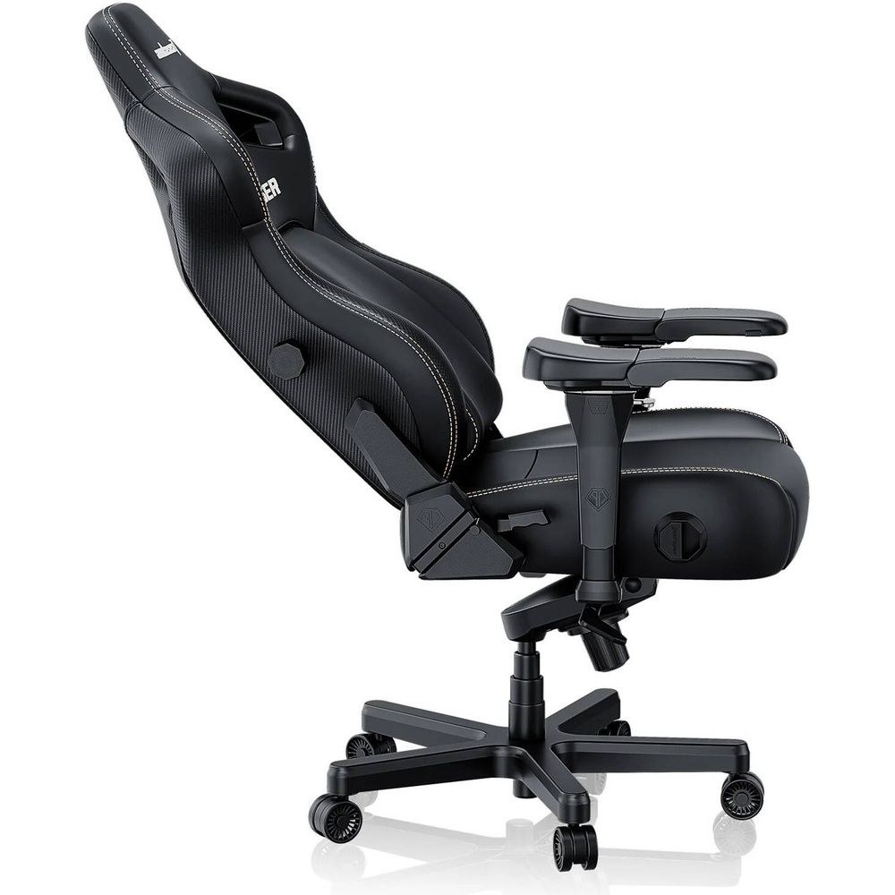 AndaSeat Kaiser 4 XL Gaming Chair - Premium PVC Leather, Elegant Black - Image 5