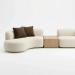 Dune Crescent Modern Modular Sofa - Beige