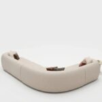 Aurora Luxury Curved Modular Sofa - Beige