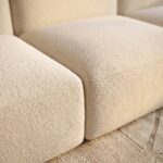 Elara L-shaped sectional sofa - Beige