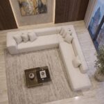 Milano L-shaped Sectional Sofa - Beige