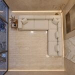 Aria L-Shaped Modular Sofa – Beige