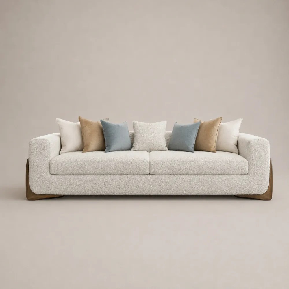 Oakley Luxury Sofa – Beige - Image 2