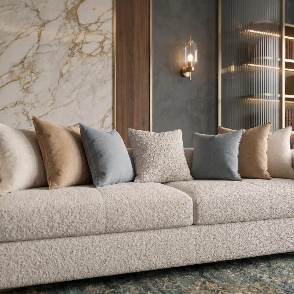 Oakley Luxury Sofa – Beige - Image 3
