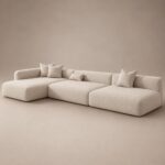 Arco Left Corner Sofa – Beige