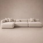 Arco Left Corner Sofa – Beige