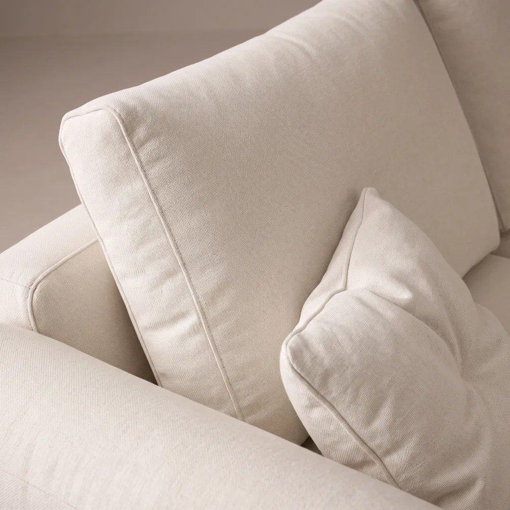 Solen 3-Seater Sofa – Beige - Image 2