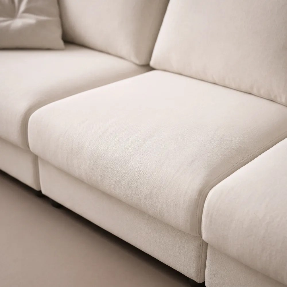 Solen 3-Seater Sofa – Beige - Image 4