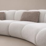 Cavora Cloud Straight Sofa – Off White