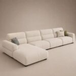 Veyra L-Shape Sofa – Beige