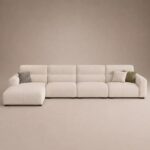 Veyra L-Shape Sofa – Beige