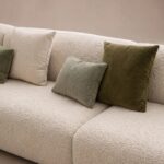 Duvel Curved Sofa – Beige