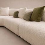 Duvel Curved Sofa – Beige