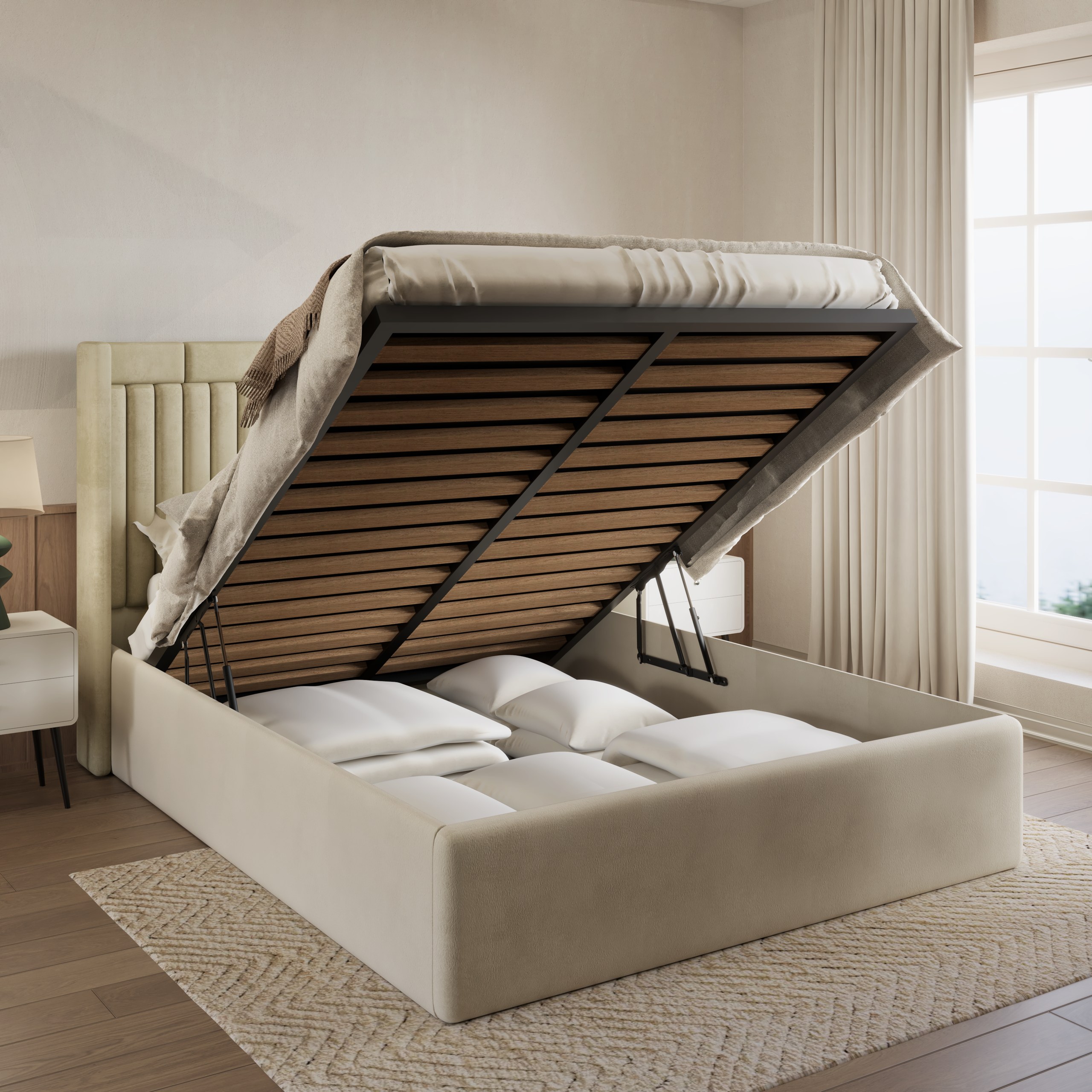Halo-Bedframe Single Bed - W 90 x L 190 - Image 3