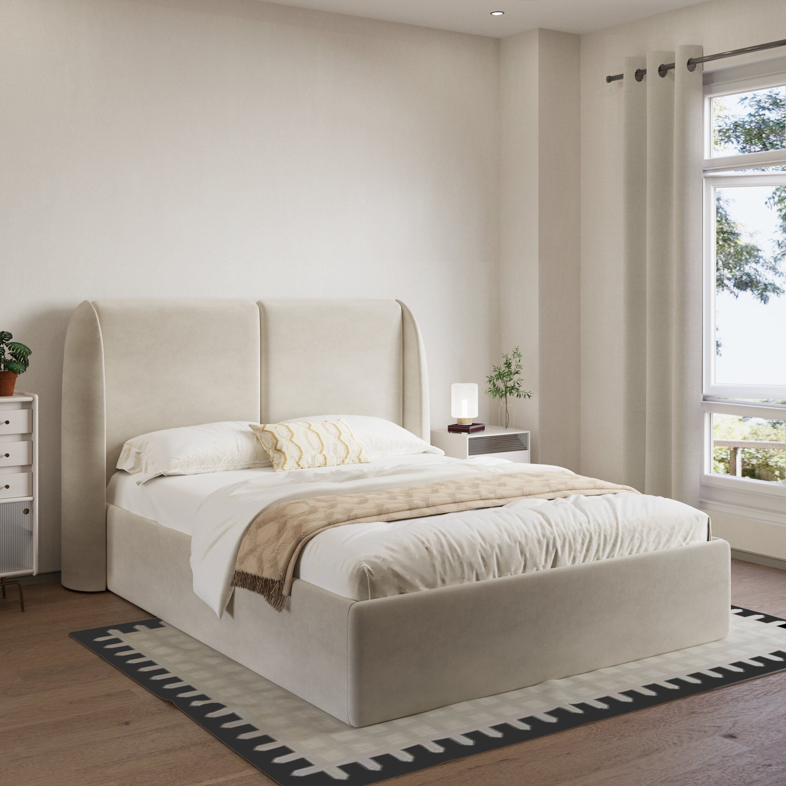Silhouette-Bedframe Single Bed - W 90 x L 200