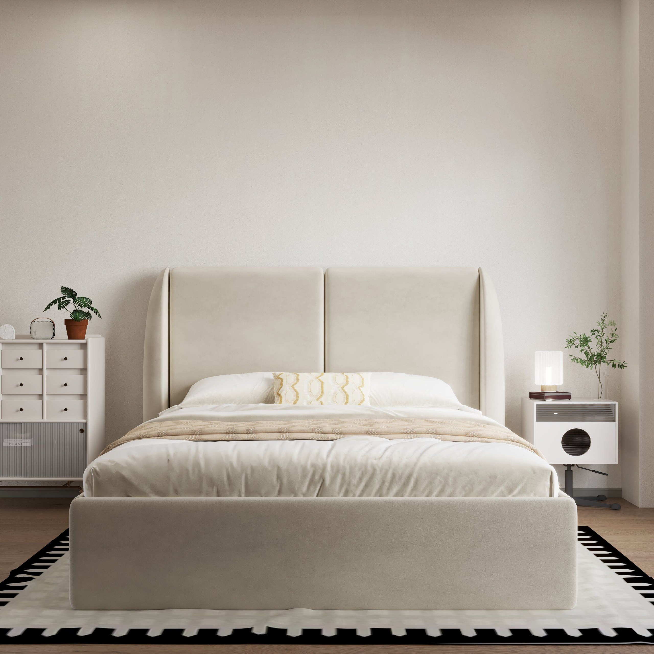 Silhouette-Bedframe Emperor Bed - W 200 x L 200 - Image 2