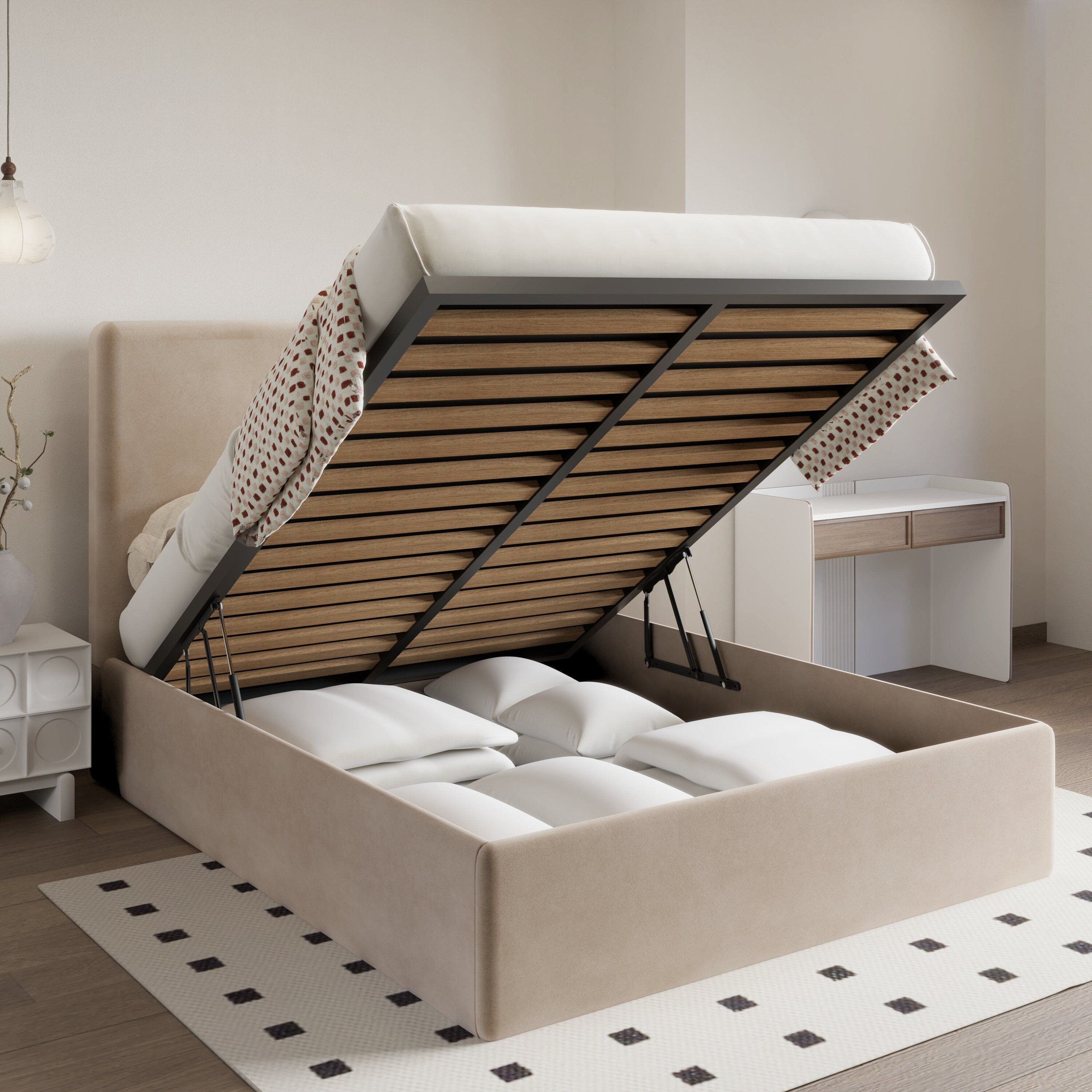 Glow-Line-Bedframe Double Bed - W 140 x L 200 - Image 3