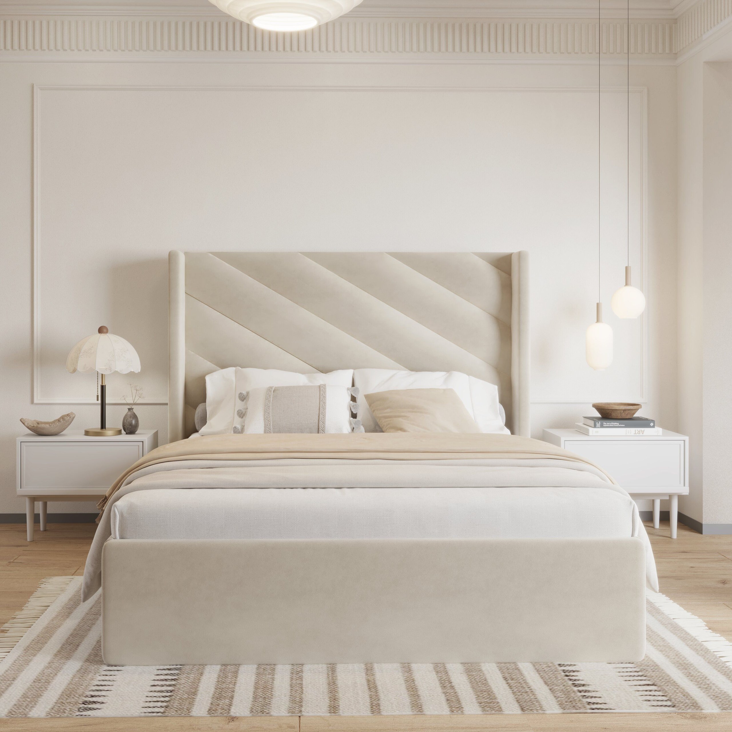 Regent-Bedframe King Bed - W 180 x L 190 - Image 2