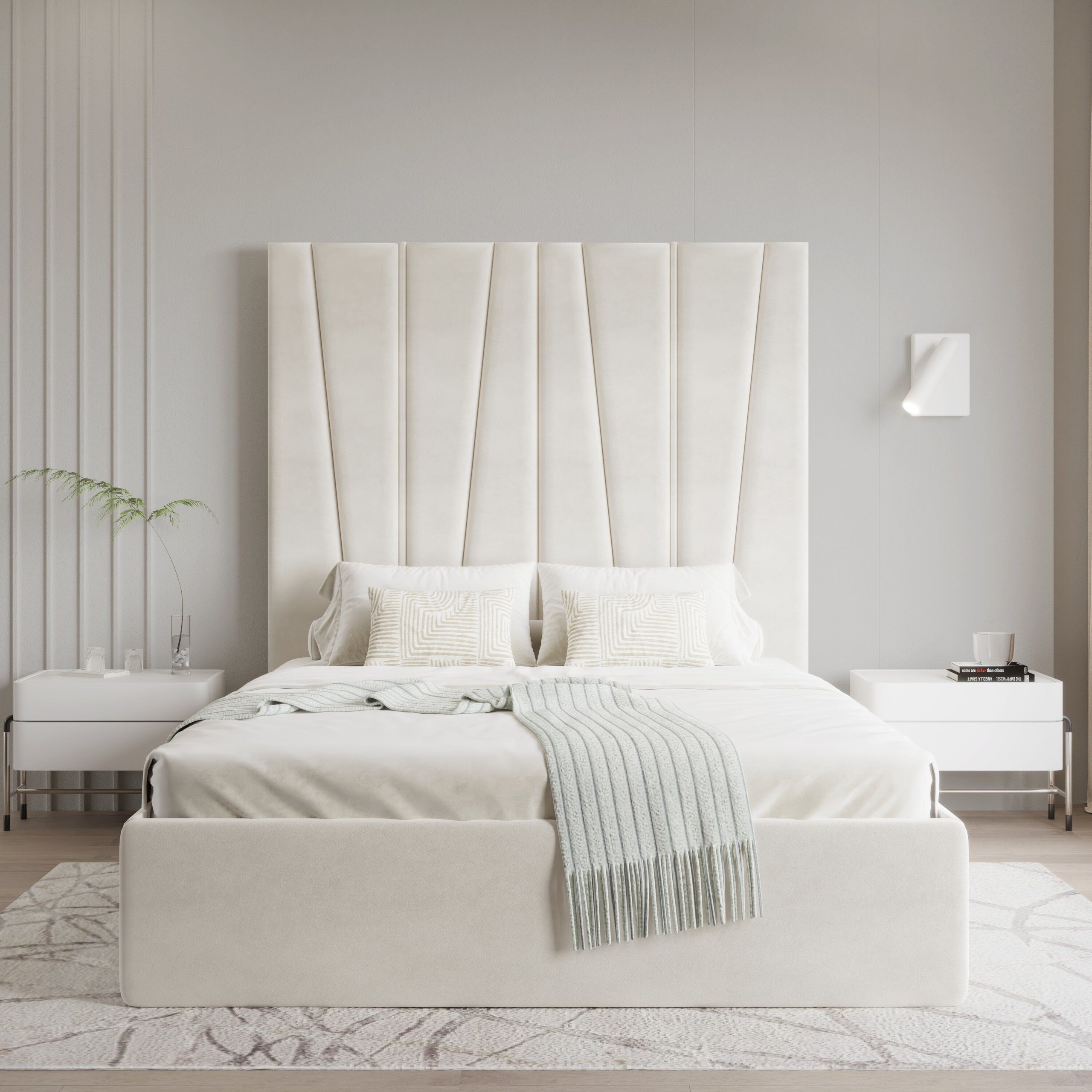 Euphoria-Bedframe Queen Bed - W 150 x L 200 - Image 2