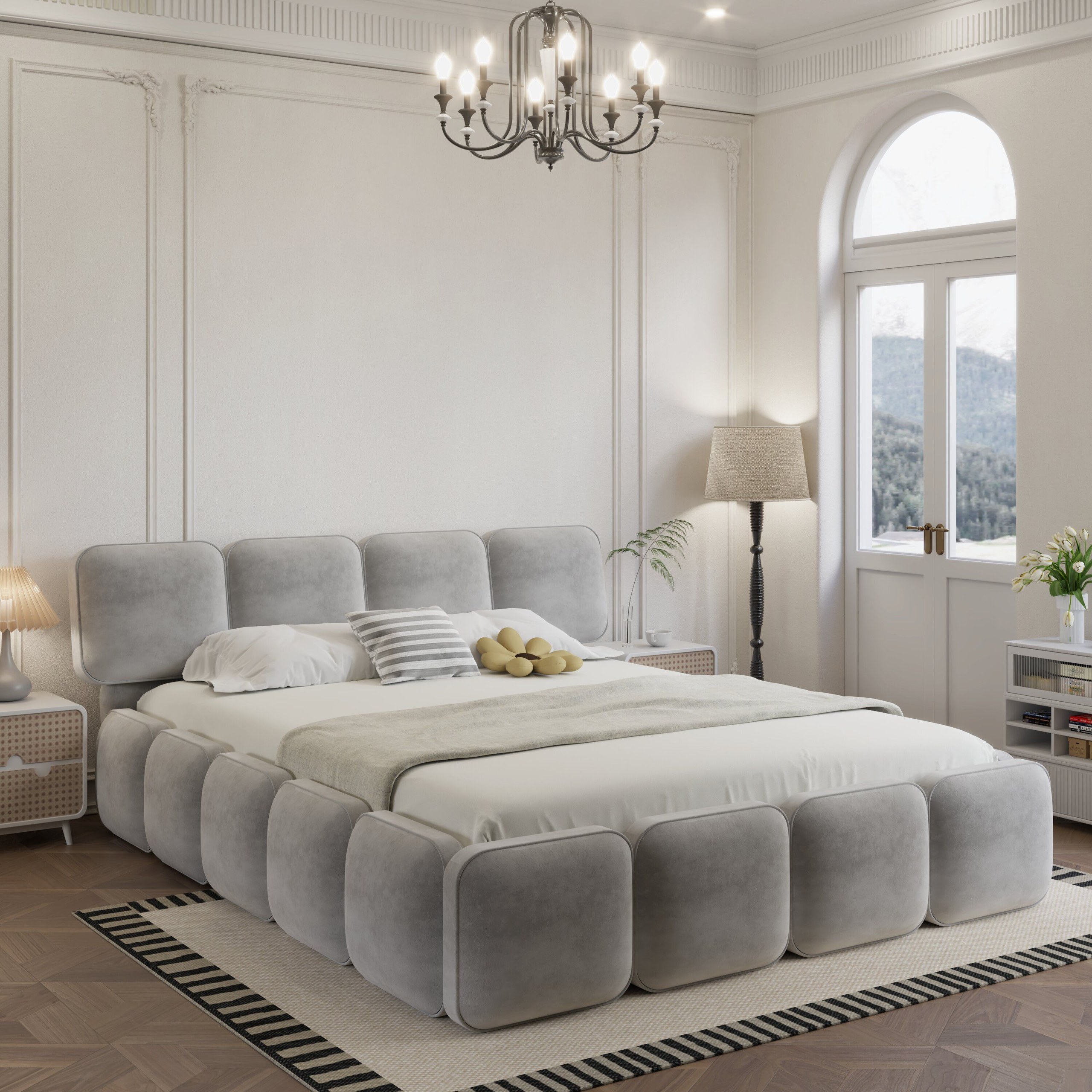 Royal-Bedframe Double Bed - W 140 x L 200