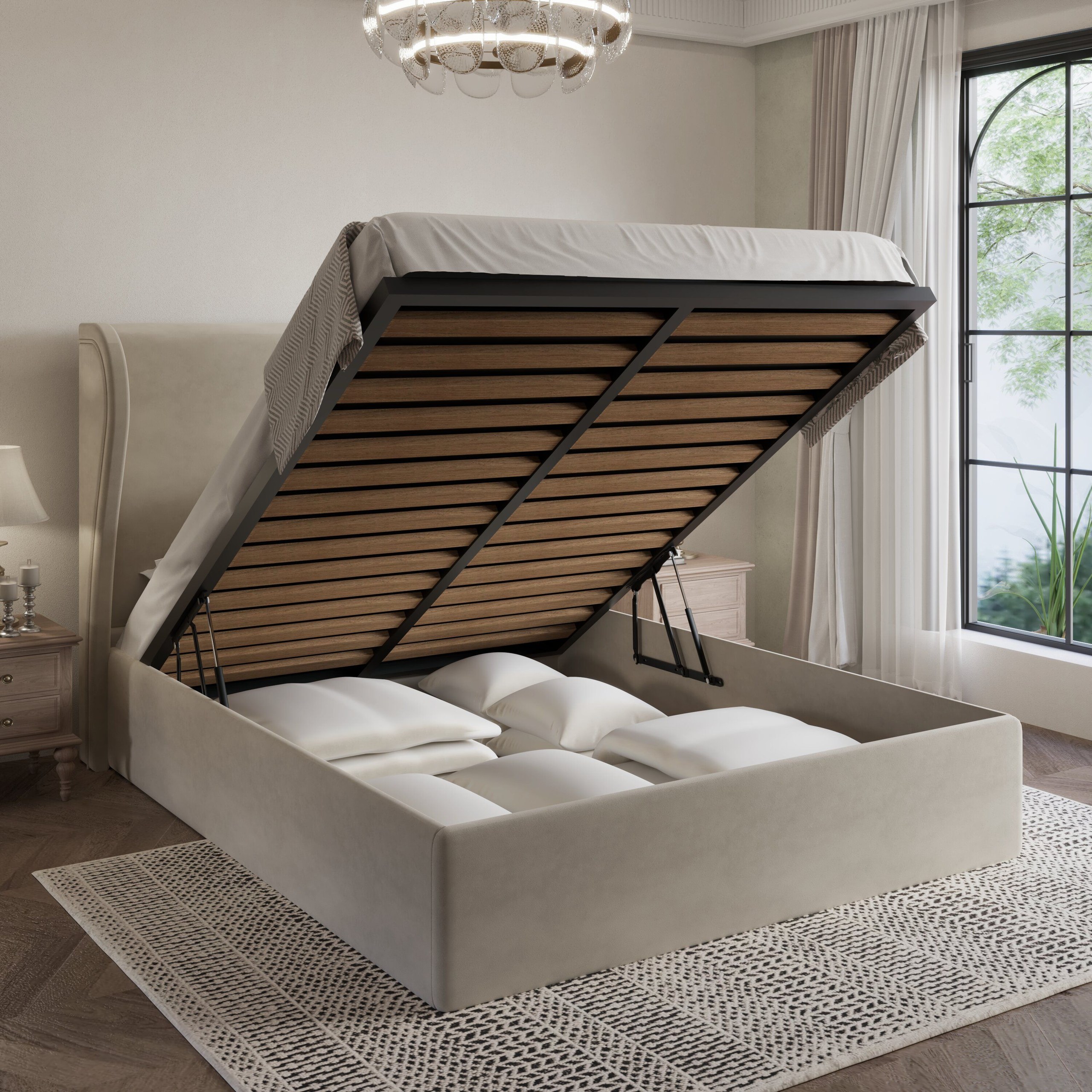 Imperial-Bedframe Queen Bed - W 150 x L 190 - Image 3