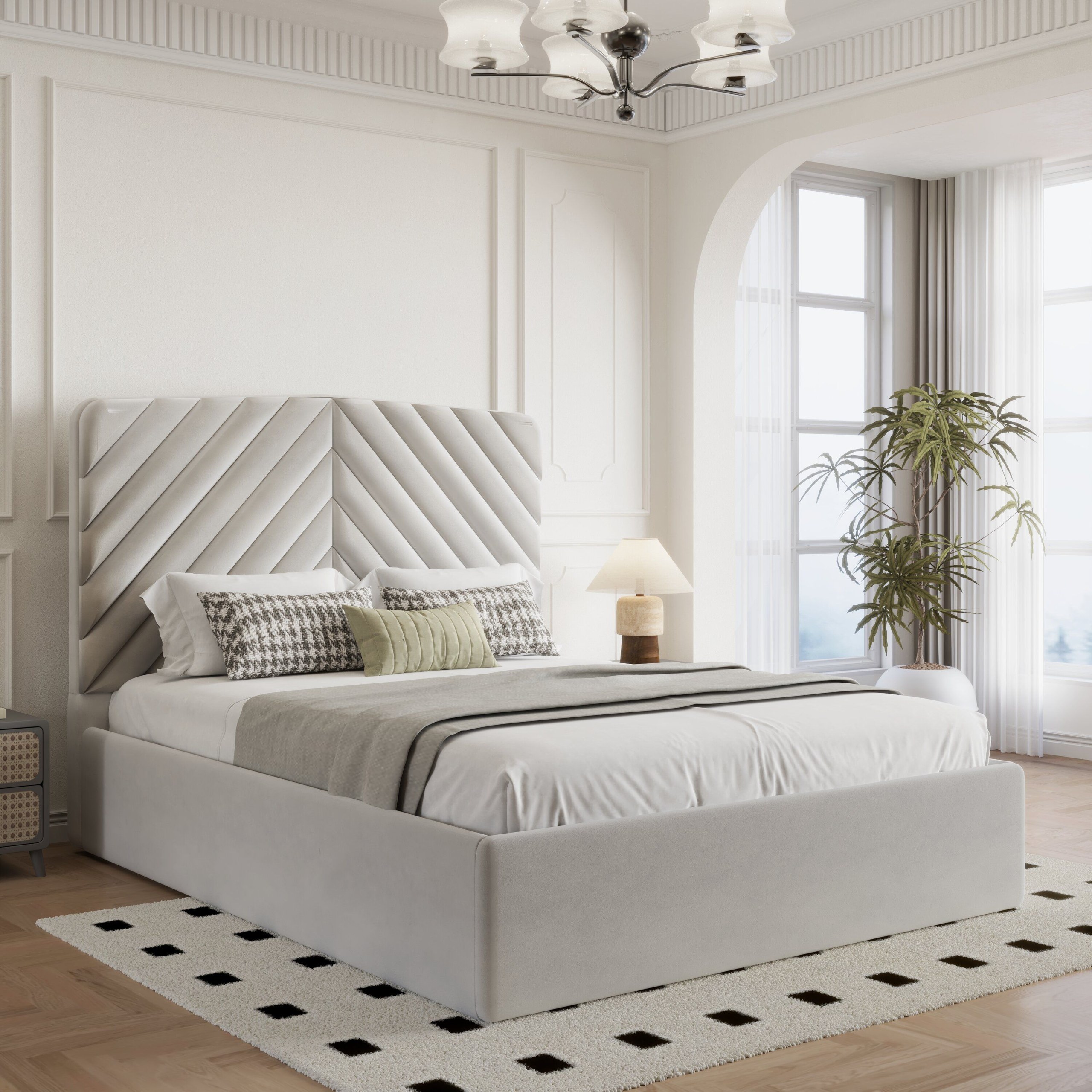 Stallion-Bedframe Double Bed - W 140 x L 190