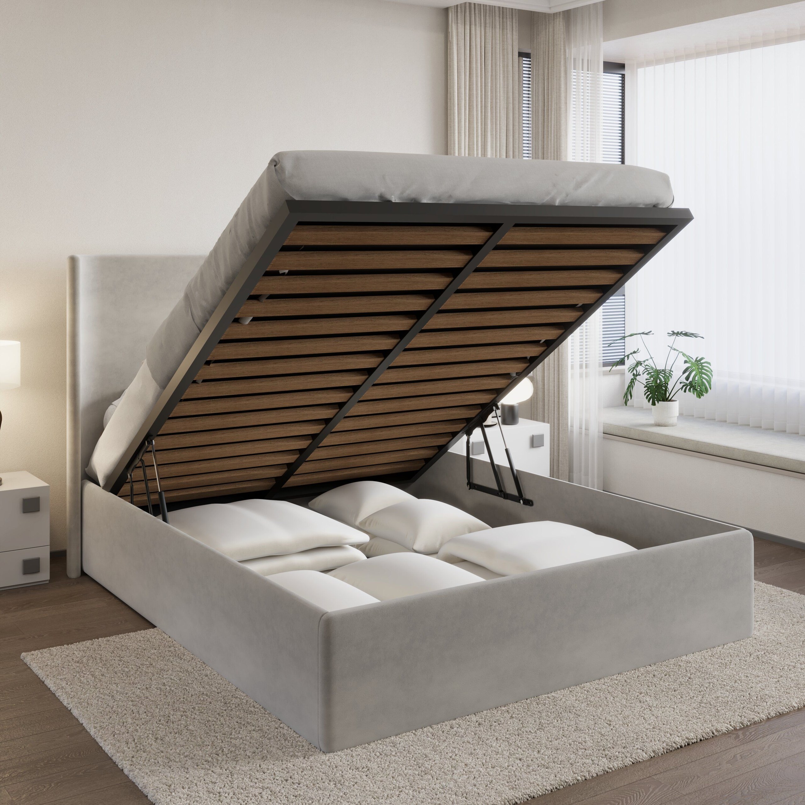 Royal-Stag-Bedframe Single Bed - W 90 x L 190 - Image 3