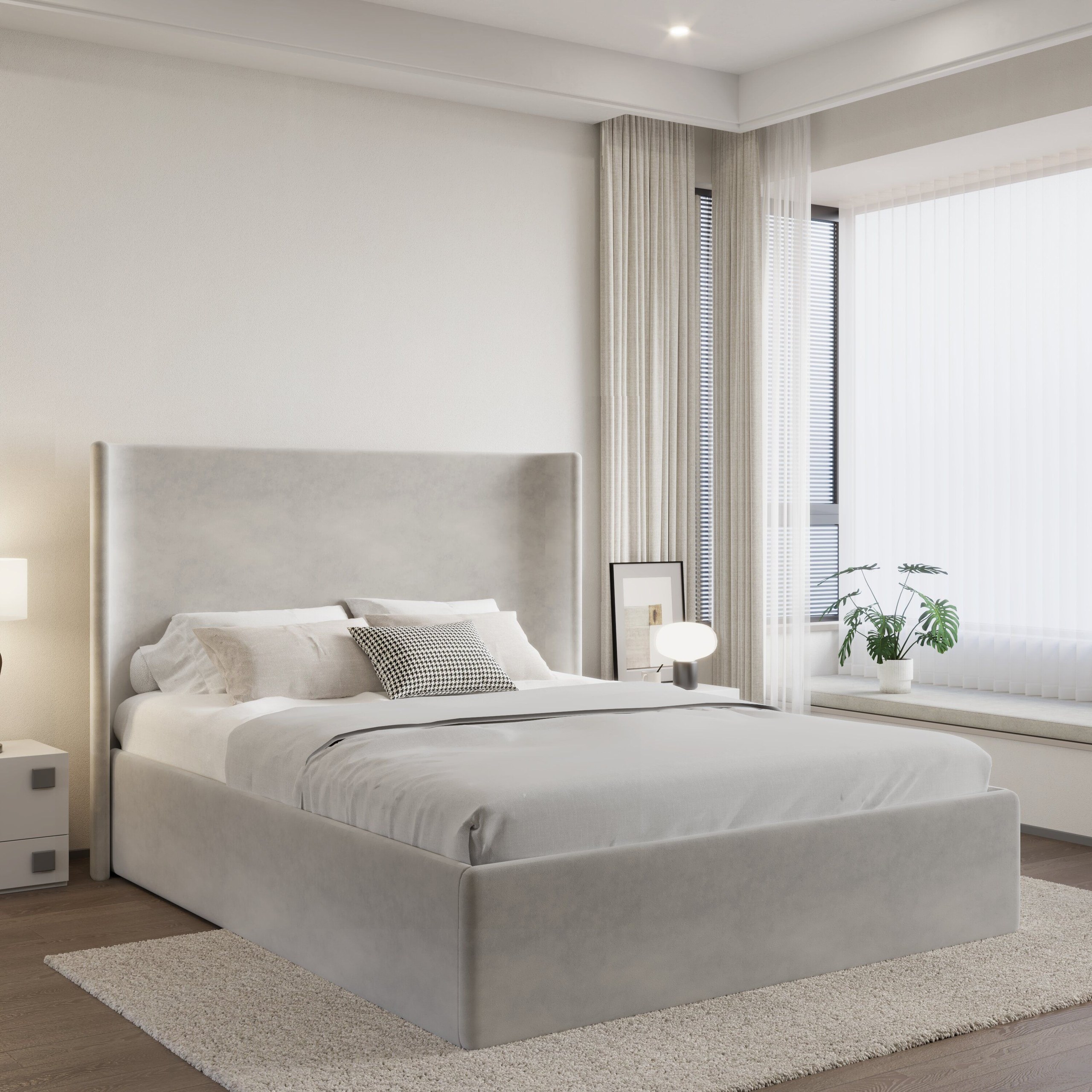 Royal-Stag-Bedframe Single Bed - W 90 x L 190
