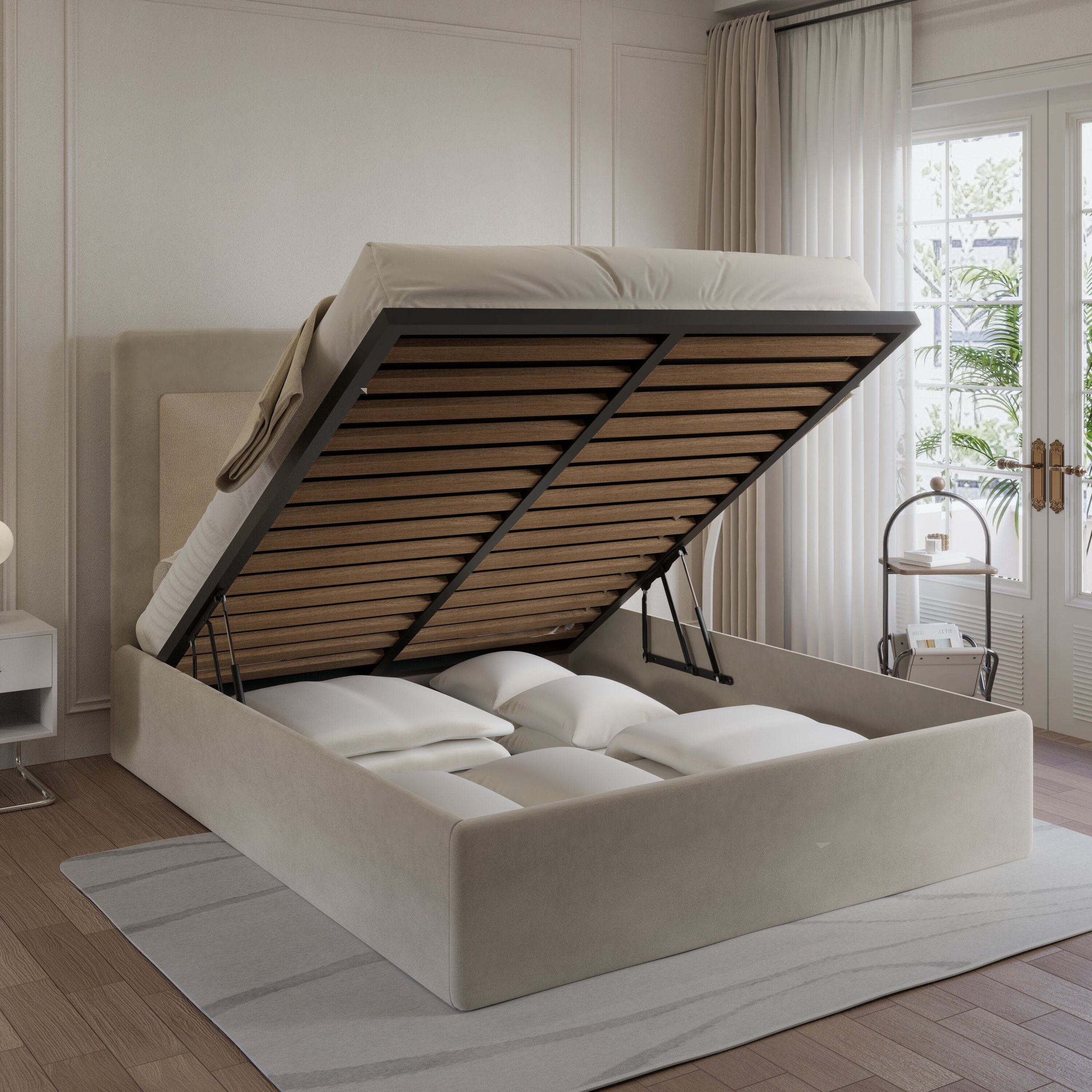 Signature-Bedframe Double Bed - W 120 x L 190 - Image 3
