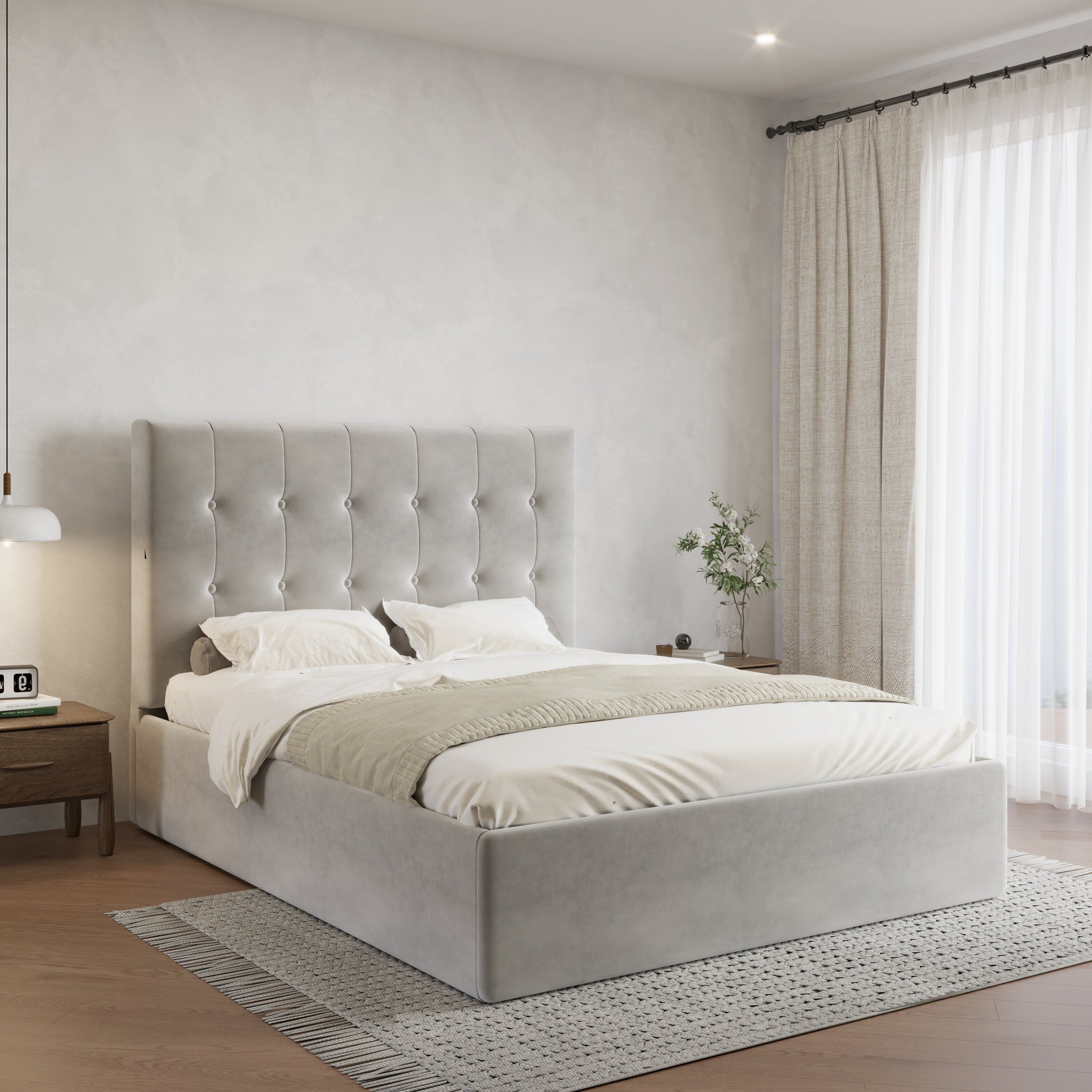Royal-Home-Bedframe Double Bed - W 120 x L 190