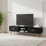 Clover Media Unit - Black & Gold