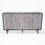 Roy Sideboard - Grey & Black